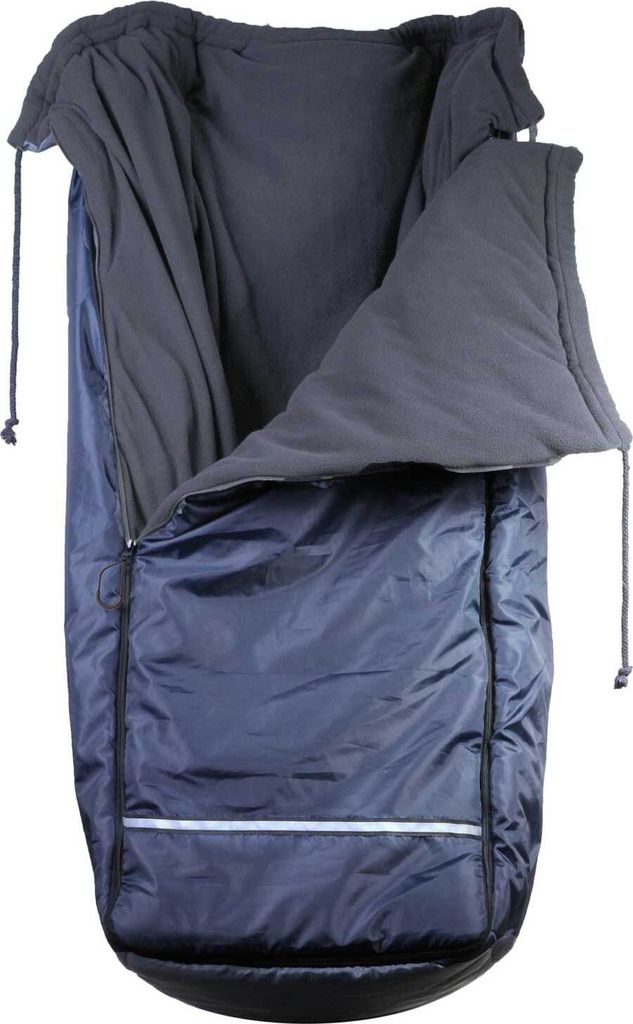 Schlupfsack ROLKO-THERMO Fleece/Nylon blau>>>>Gr. M