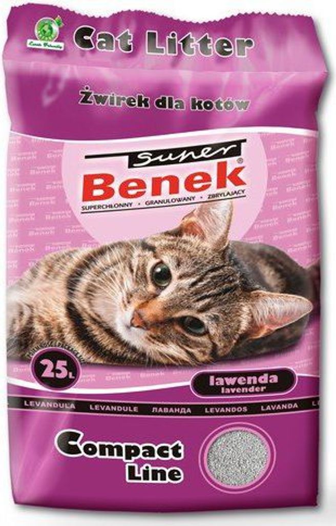 Super Benek Compact Lavendel 25L Aktiv