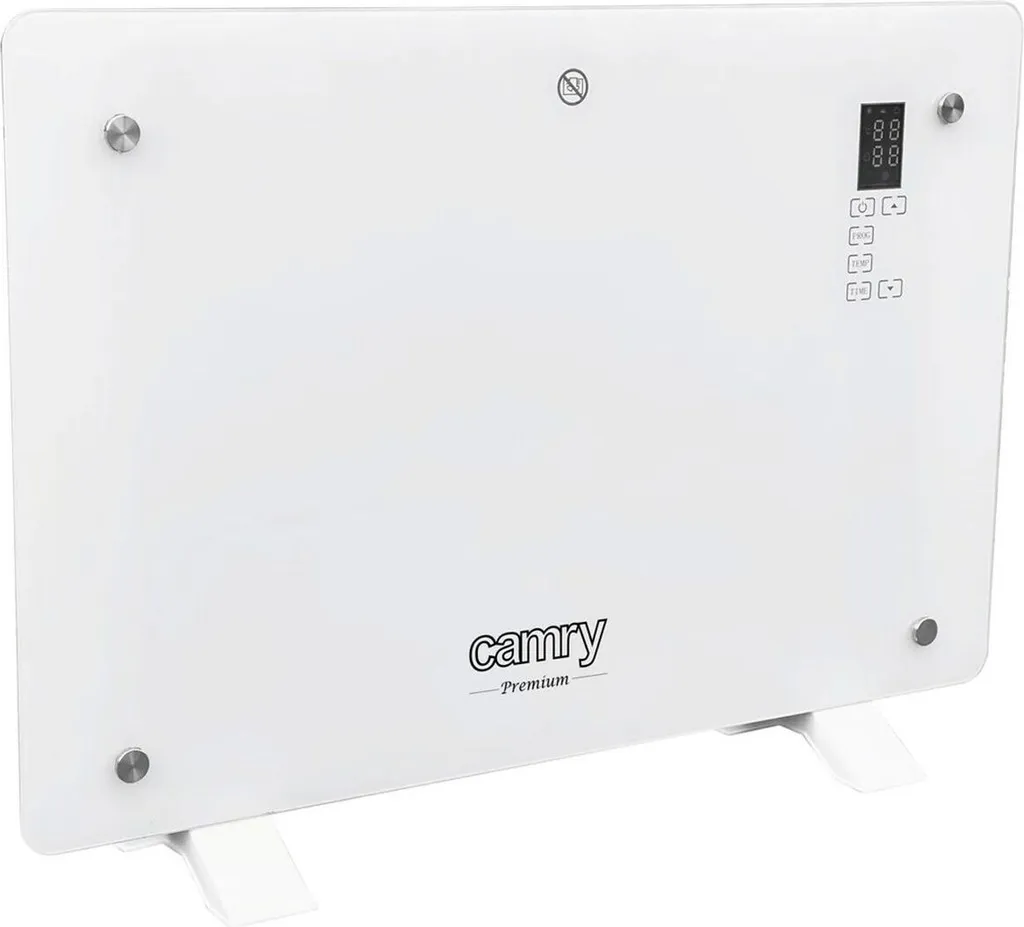 Camry | CR 7721 | Riscaldatore a convezione LCD con telecomando | 1500 W | Numero di livelli di potenza 2 | Bianco | N/A