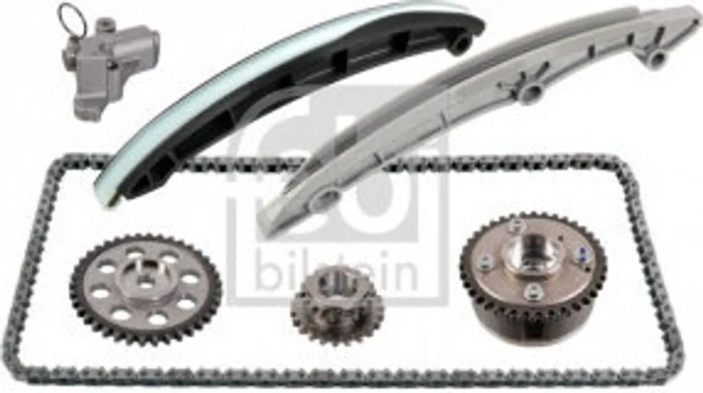 Kit chaîne distribution FEBI 181349 pour Golf VI et Tiguan OE 03C109158H