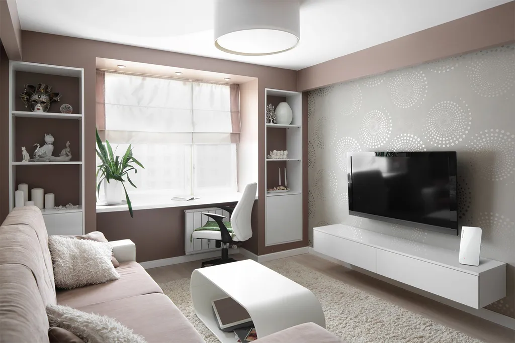 Antenne TV Intérieure Anti-Interférence Oehlbach Scope Vision Blanche