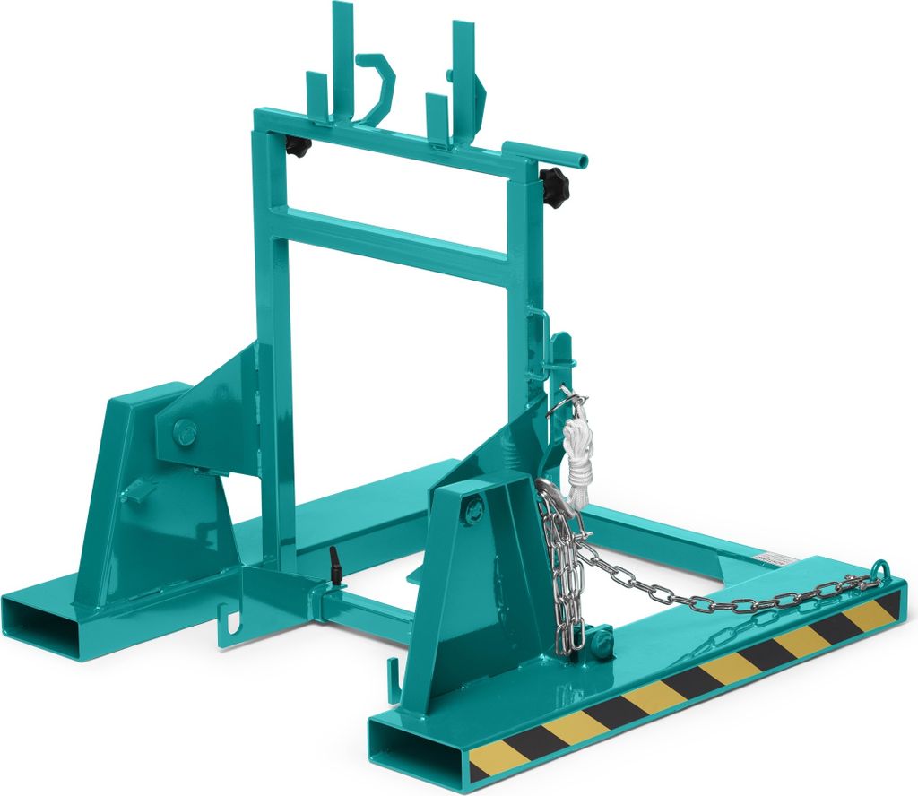 RR Industrietechnik Mülltonnenwender RAL 5018 türkis