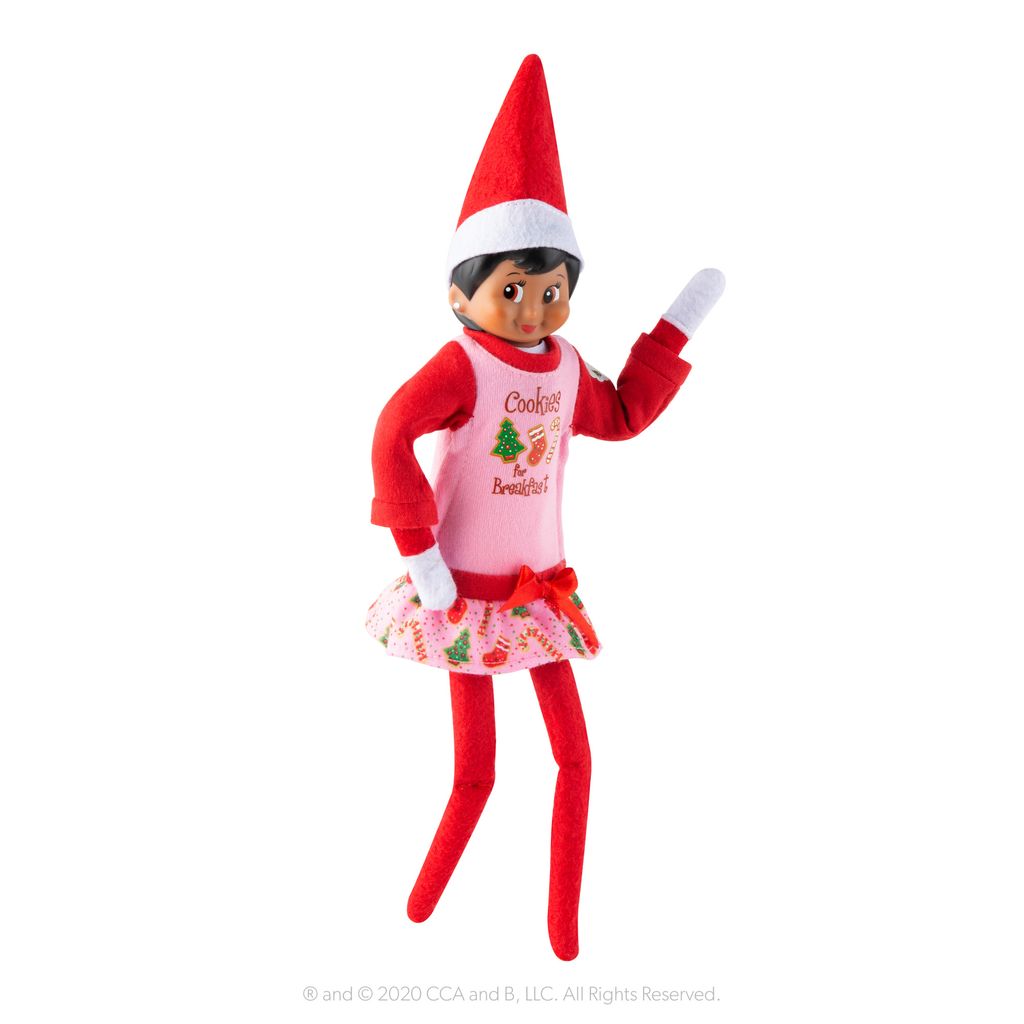 The Elf on the Shelf® ohne Scout Elf Elf Outfit Cookies Nachthemd 