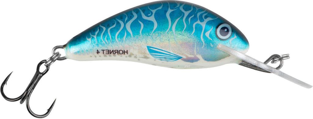 Salmo Hornet Wobbler 2,5cm sinkend Holo Super Bleak