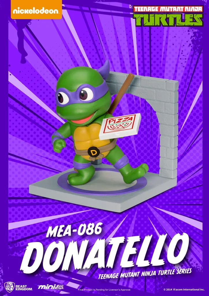 Pack de Figurines TMNT à Collectionner - Modèles Mini Egg Attack - 13