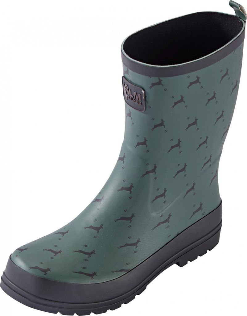 Almwalker Gummistiefel Hirschlein Damen (Oliv) Größe 40 Produktbild 