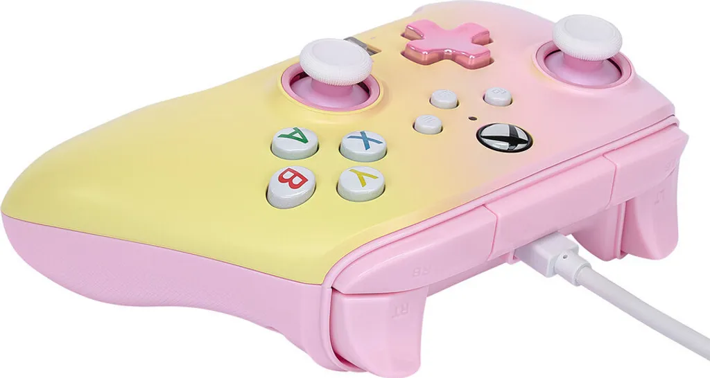 Manette Xbox Series X|S filaire avec boutons programmables Rose flashy - 6
