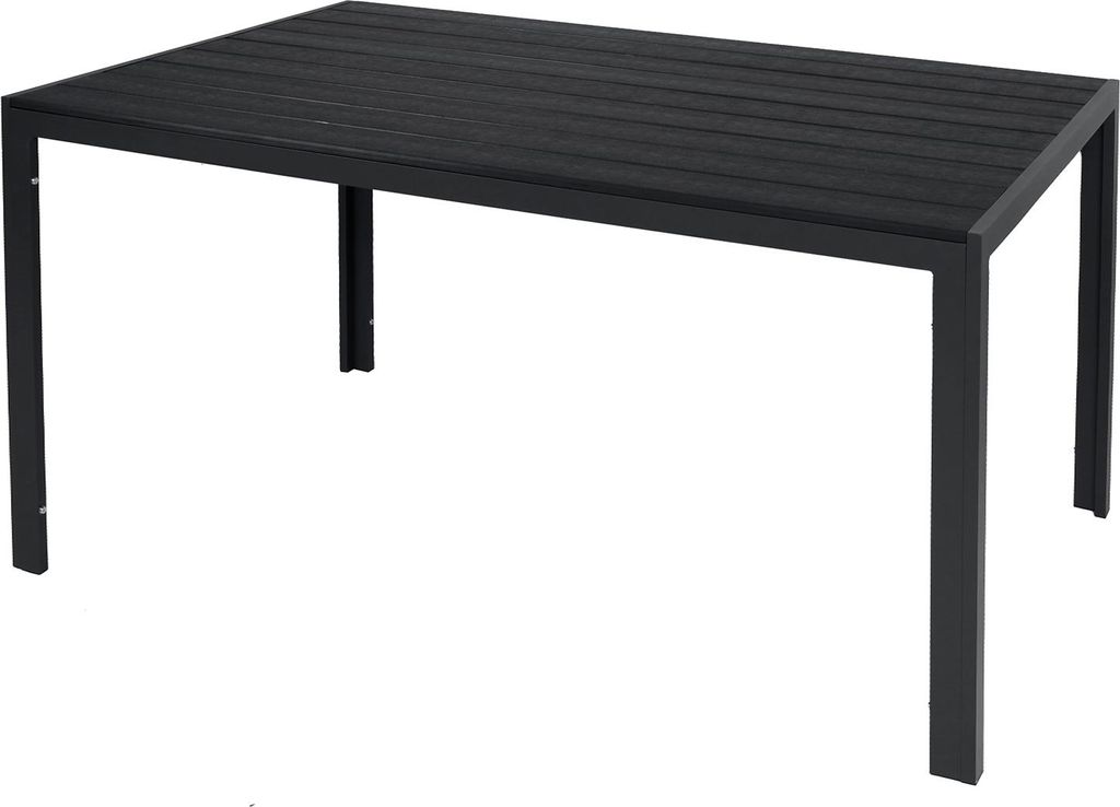 Non-Wood Aluminium Gartentisch Esstisch anthrazit / schwarz Produktbild 