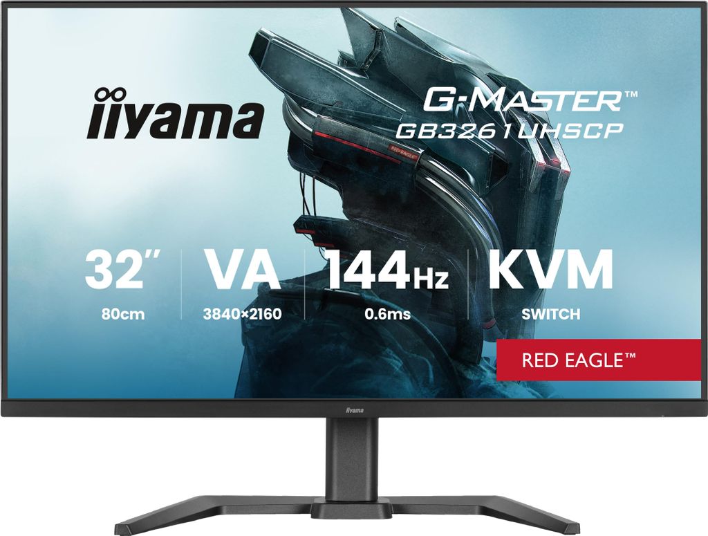 32" VA Gaming, G-Master Red Eagle, FreeSync Premium, Produktbild 
