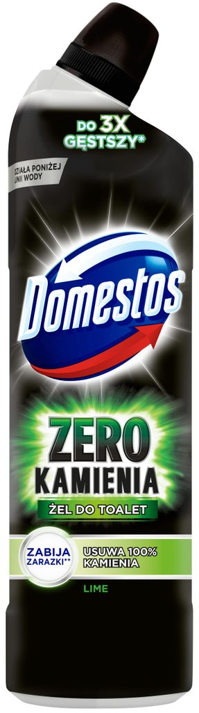 Domestos Zero Kamienia Lime – čisticí gel na toalety 750 ml Obrázek produktu 