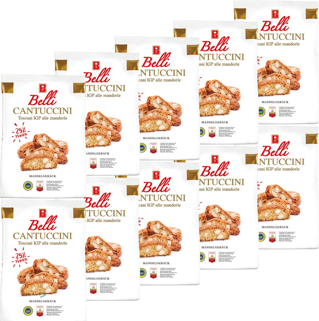 Cantuccini Belli con il 25% di mandorle P.P.O. (confezione Immagine del prodotto 
