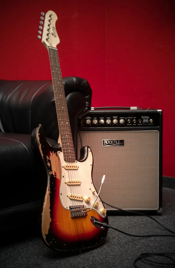 Guitare électrique Rocktile Vintage ST-BBSB Scène & Studio - 8