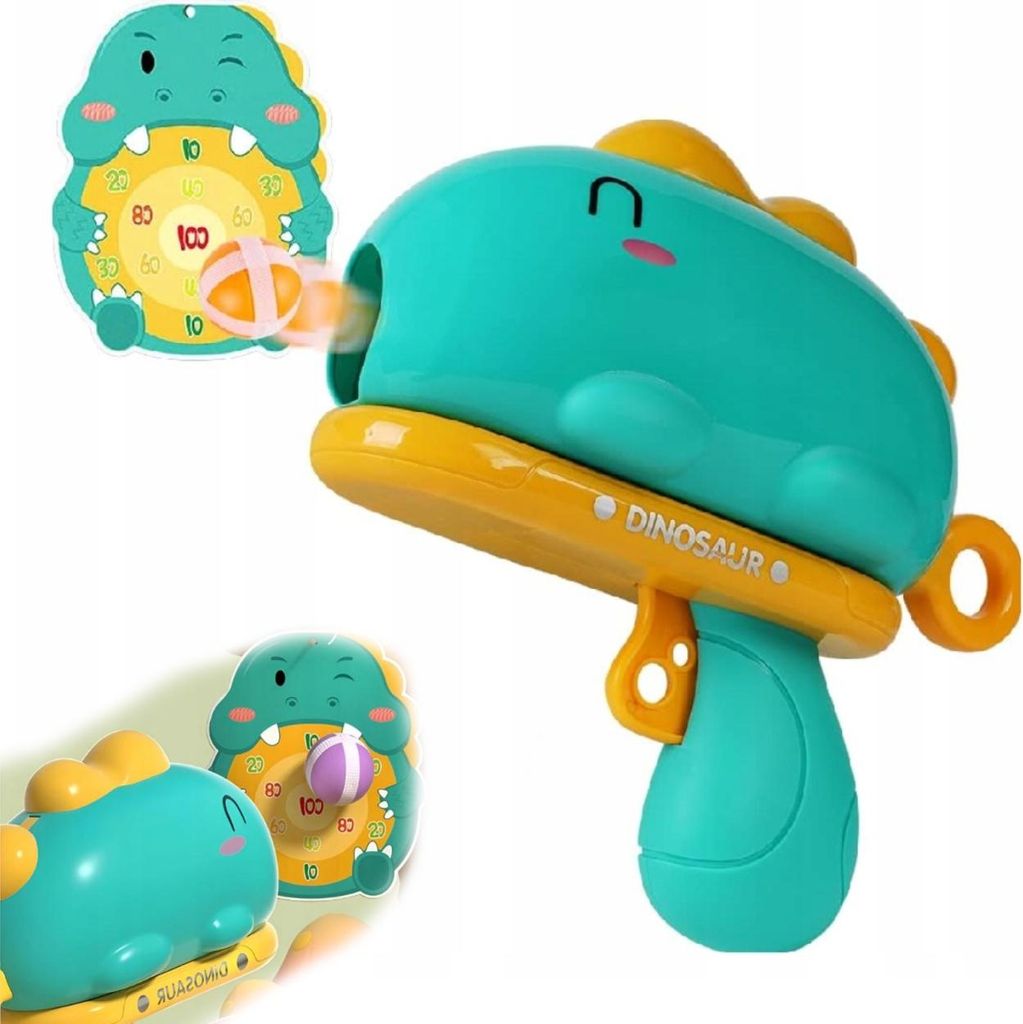 Wurfspiel mit Klettbällen und Pistolen Zielscheibe Produktbild 