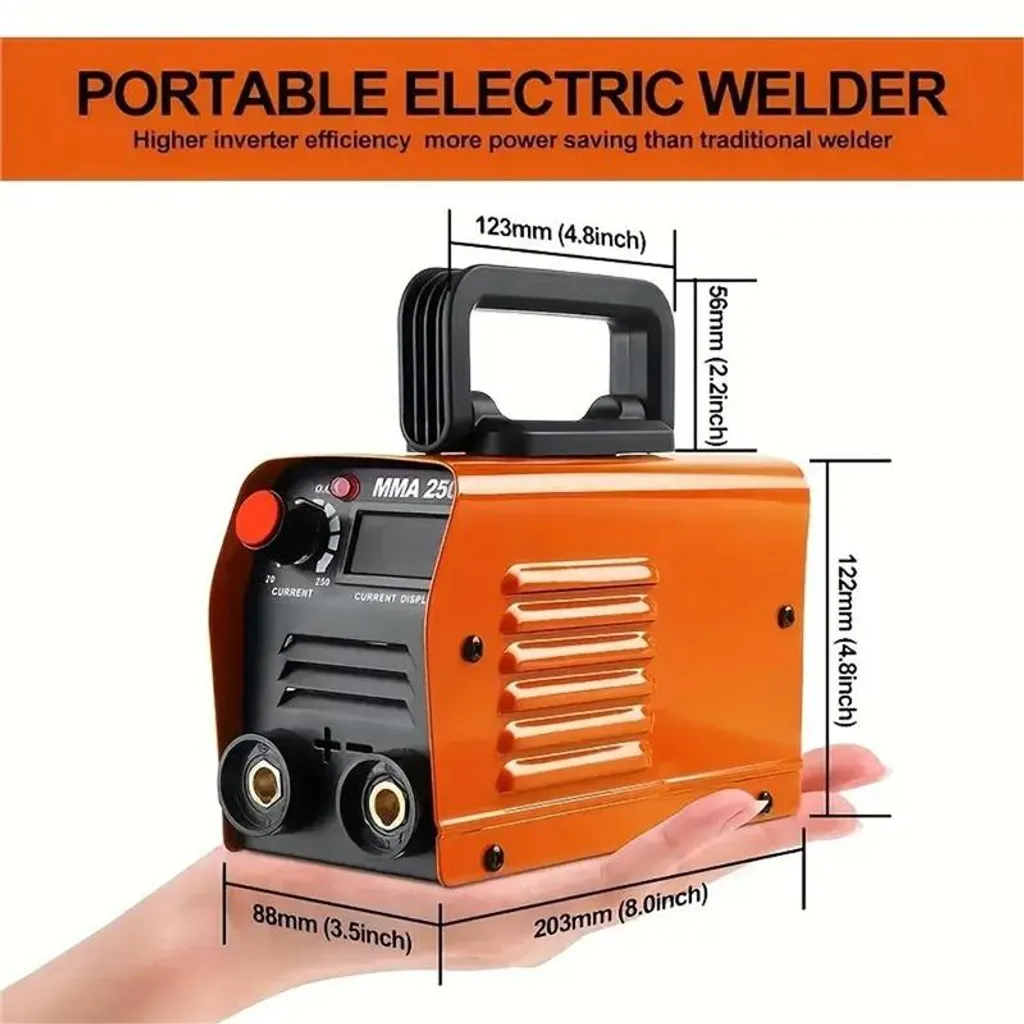Poste à souder MMA-250 ergonomique avec interface de contrôle simplifiée - 2