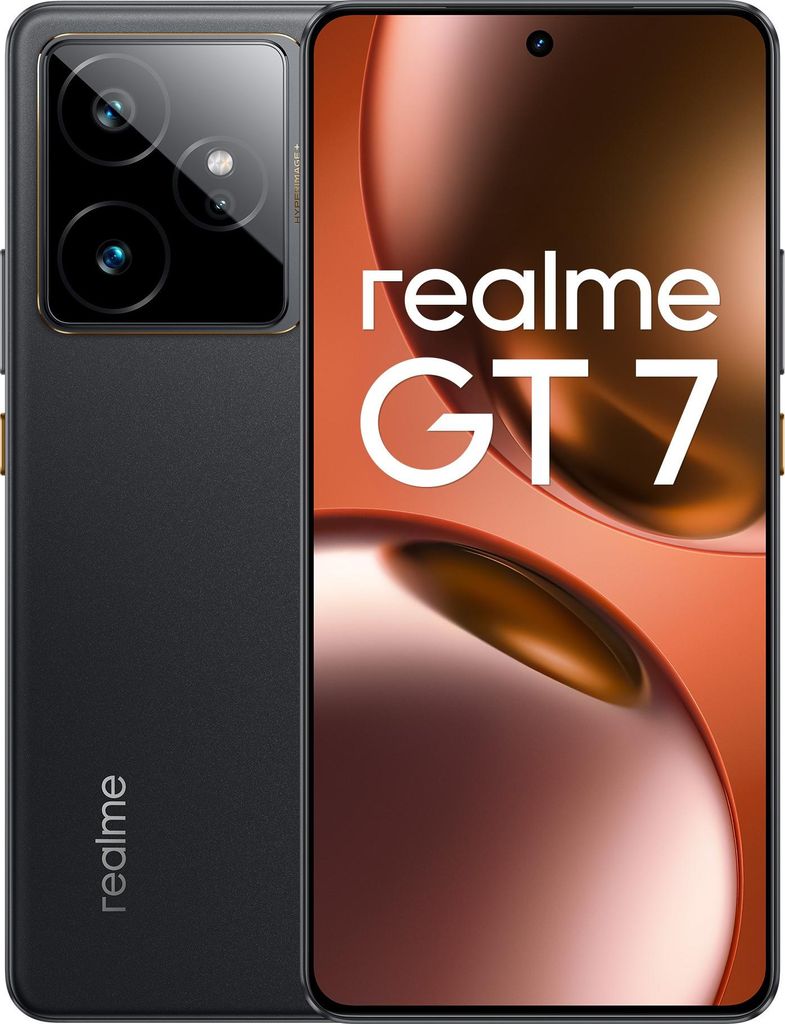 Realme GT 7 5G 256GB/12GB Dual SIM Schwarz Produktbild 