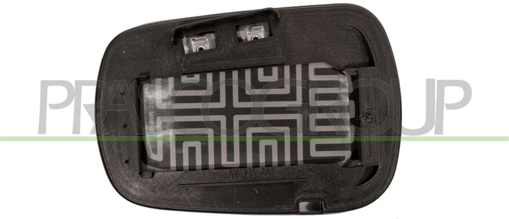 PRASCO Spiegelglas Außenspiegel Rechts für FORD Fiesta Mk5 Schrägheck (JH1, JD1, JH3, JD3) Beheizbar Konvex FD3407513