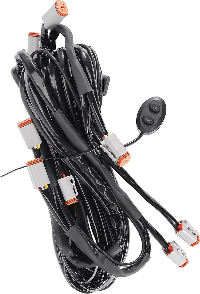 Faisceau LED 3,6m 14 AWG ultra résistant avec commande tactile 30A