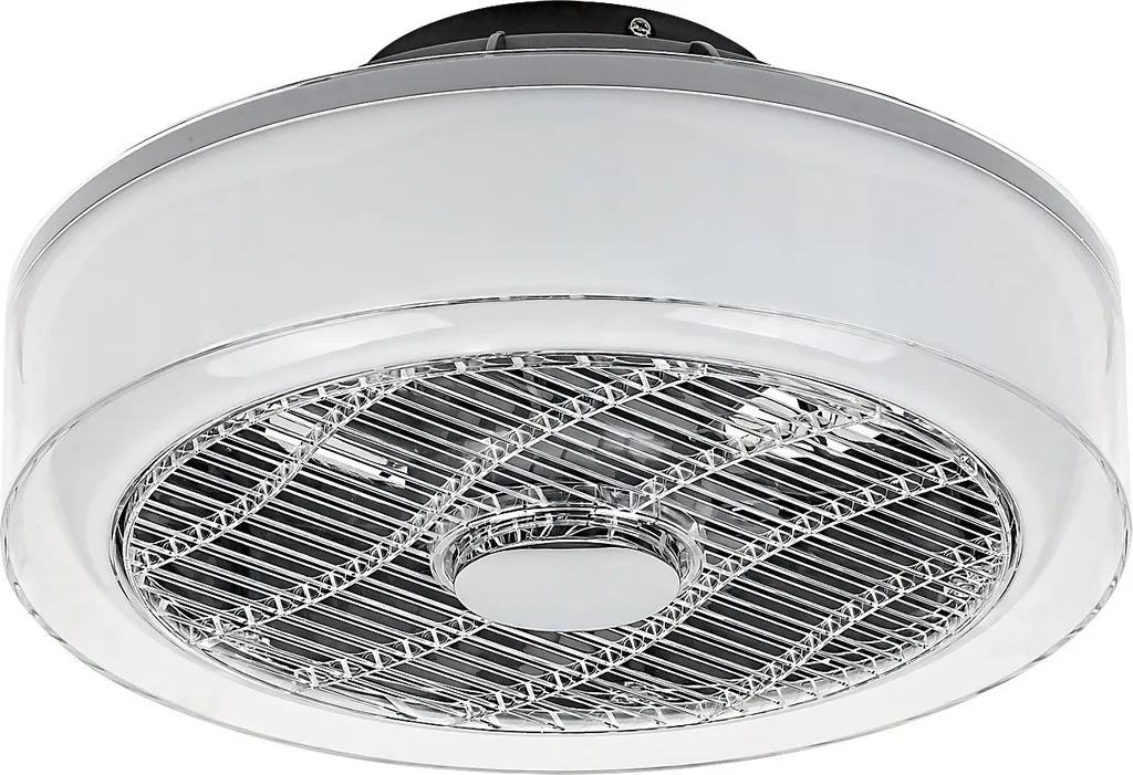 Plafonnier LED ventilateur silencieux Dalfon 6857 contre la chaleur 30W