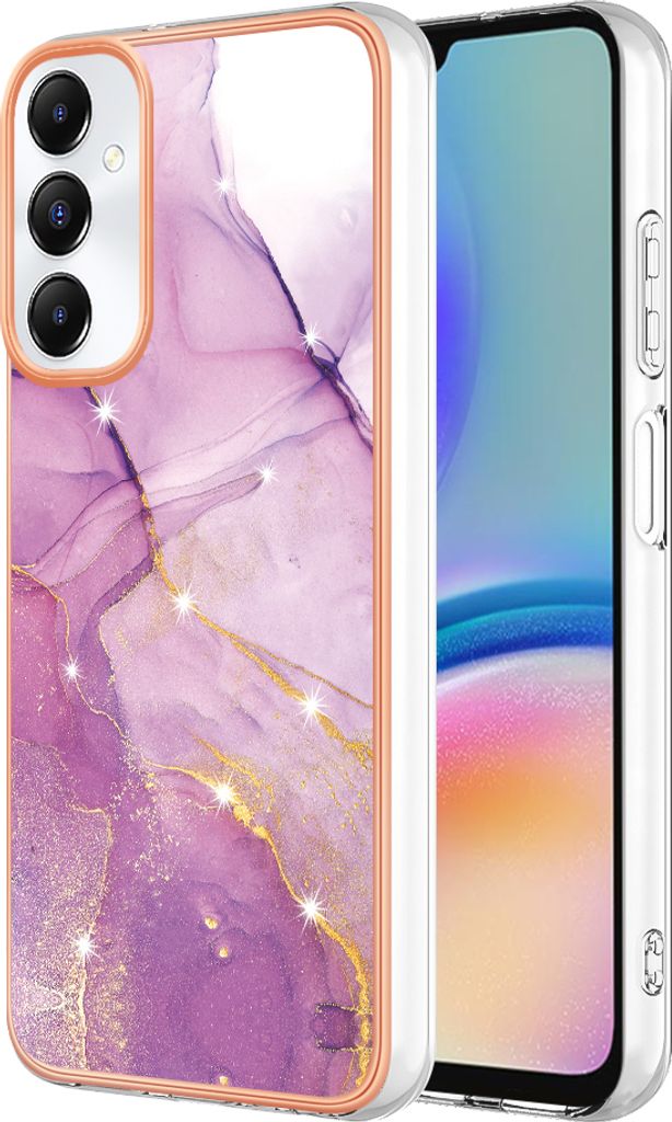 Hülle für Samsung Galaxy A05S Muster TPU Silikon Stoßdämpfer Bumper Schutzhülle Pink