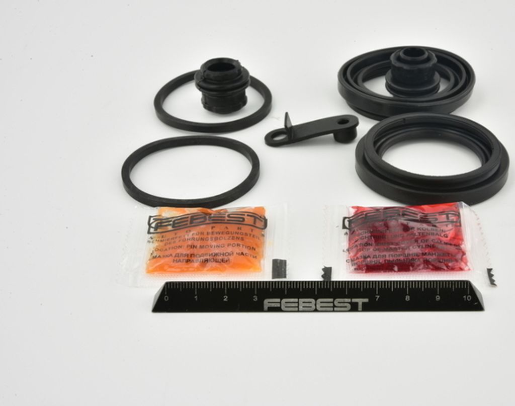 FEBEST Bremssattel-Reparatursatz für LAND ROVER Range Rover Sport (L320) Vorne 2975-DISC4F