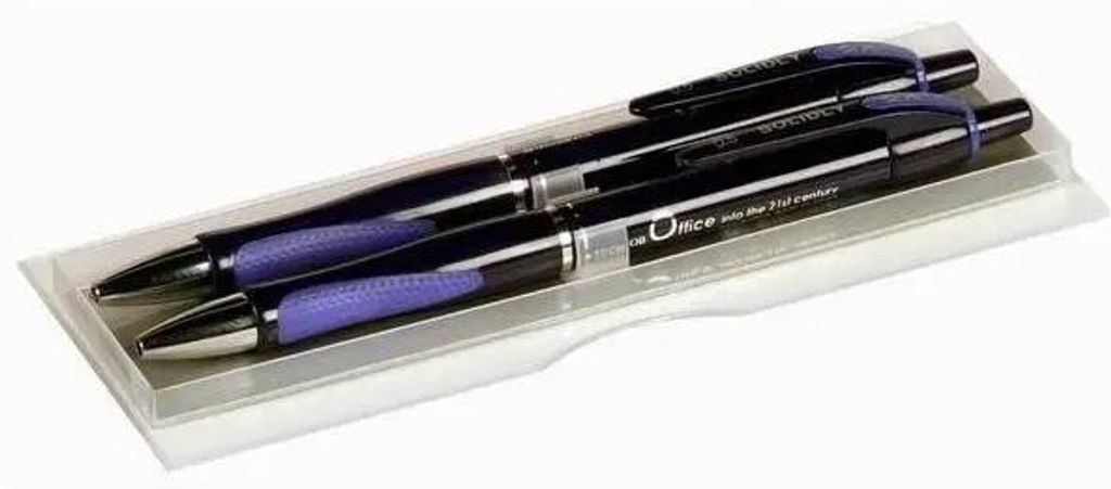 Kugelschreiber + Bleistift von Solidly BM, blau – Fandy