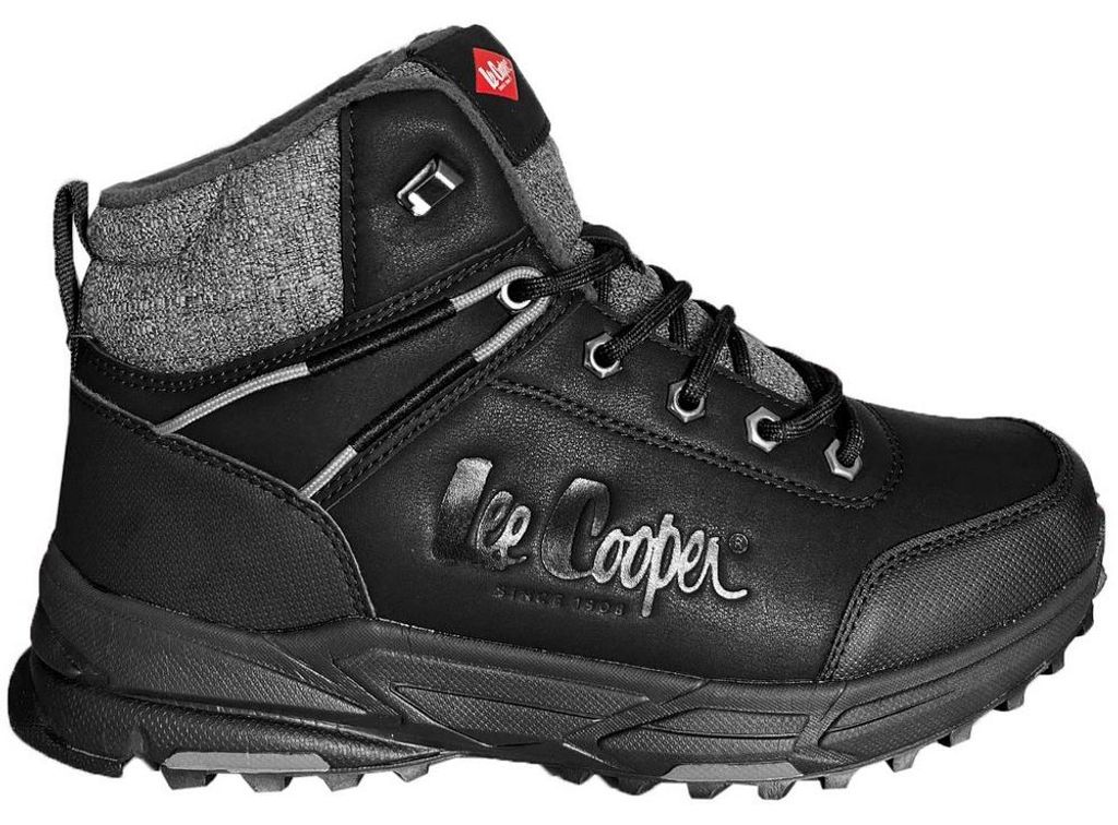 Lee Cooper - Herren Wanderstiefel MR78338 (43 EU) (Schwarz)