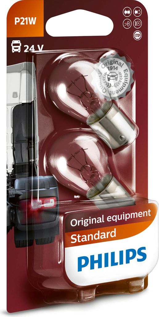 Philips Kugellampe, blinkende Glühbirne, 24 V, MB Nennleist. 21w