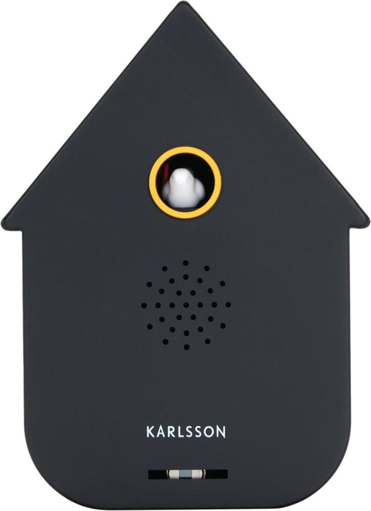 Karlsson - Ornament Sound Box Modern Cuckoo - Schwarz - Produktbild 