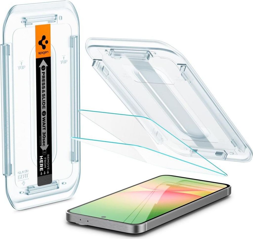 Spigen Glas.TR EZ Fit 2er-Pack gehärtetes Glas für Galaxy Produktbild 