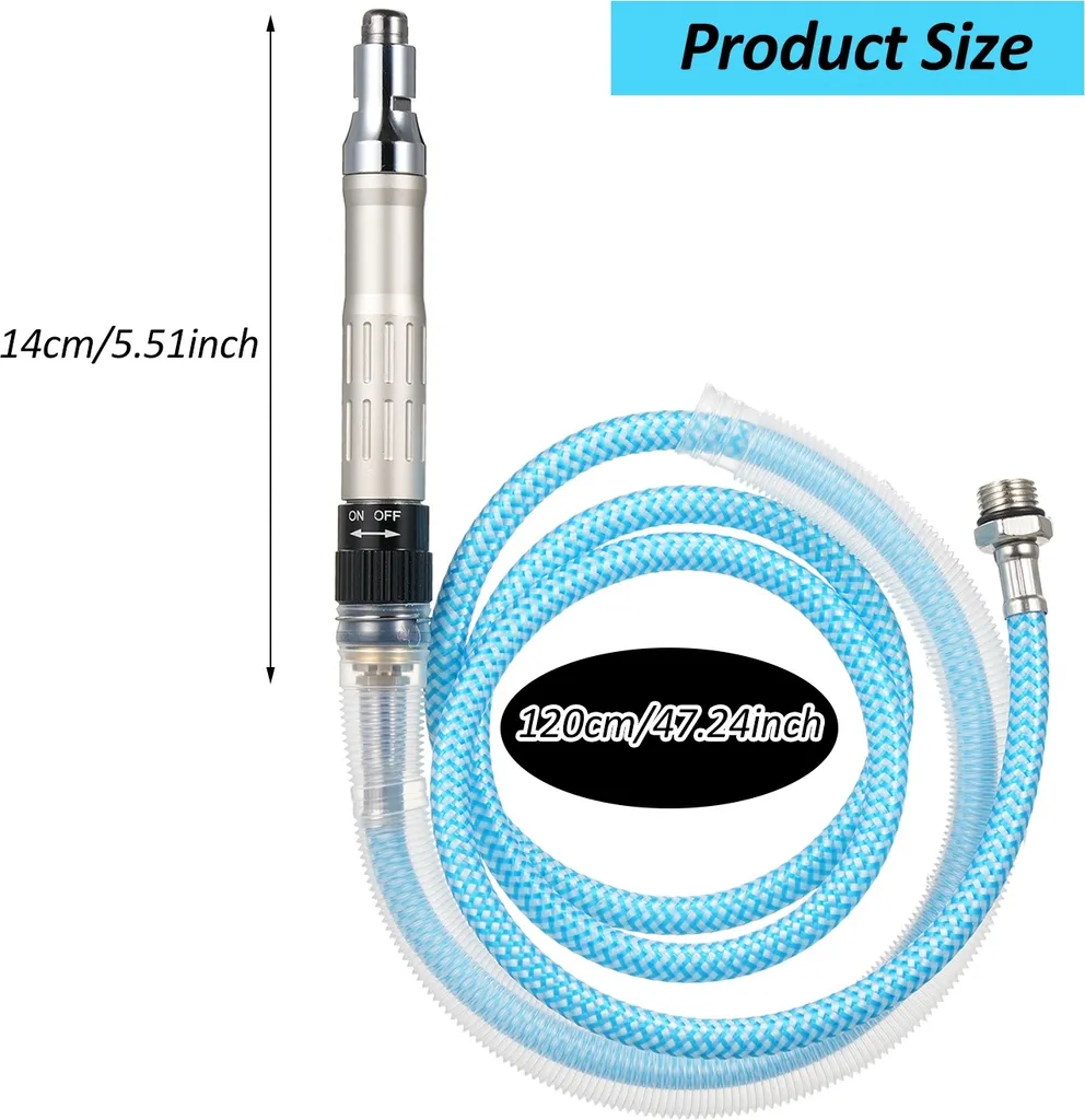 Ponceuse crayon pneumatique pour finitions difficiles avec accessoires - 7
