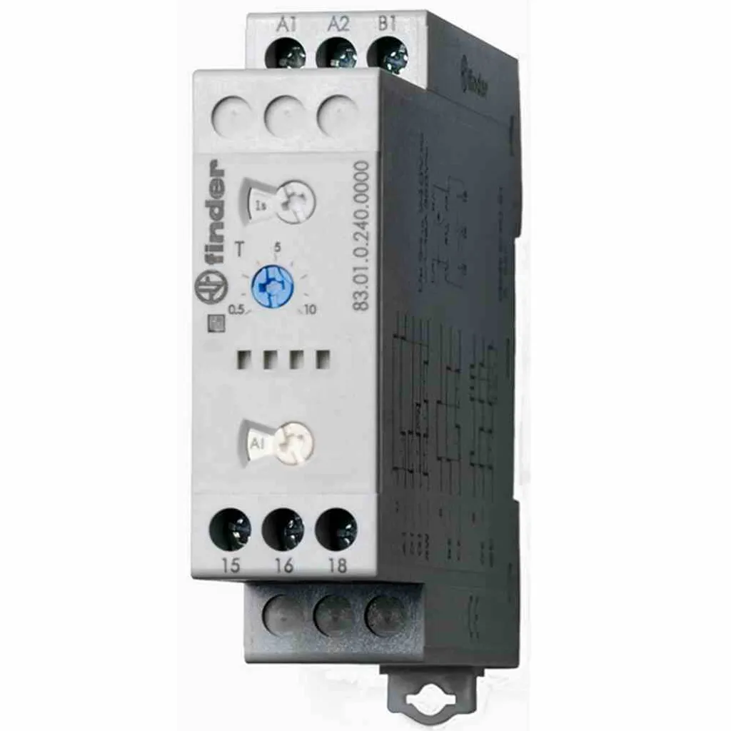 Temporisateur Industriel Finder 83.01 pour Contrôle de Cycle 16A 240V