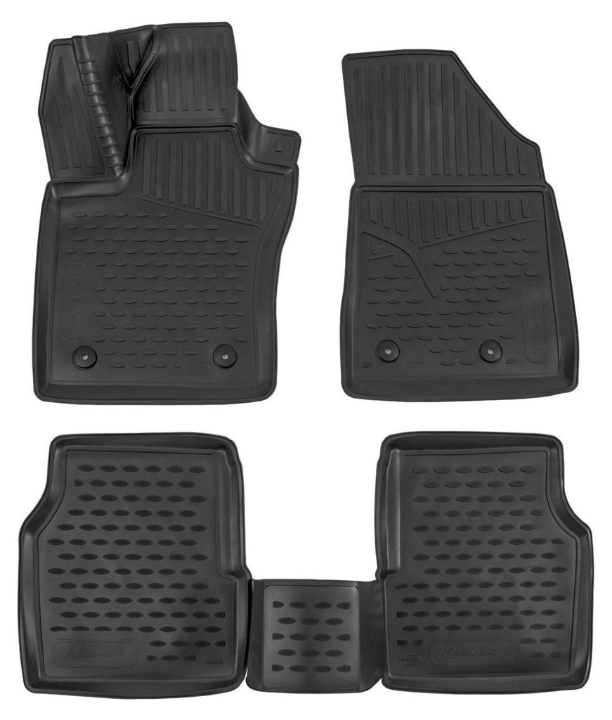 3D Tappeti Tappetini Auto In Gomma Per Jeep Compass Immagine del prodotto 