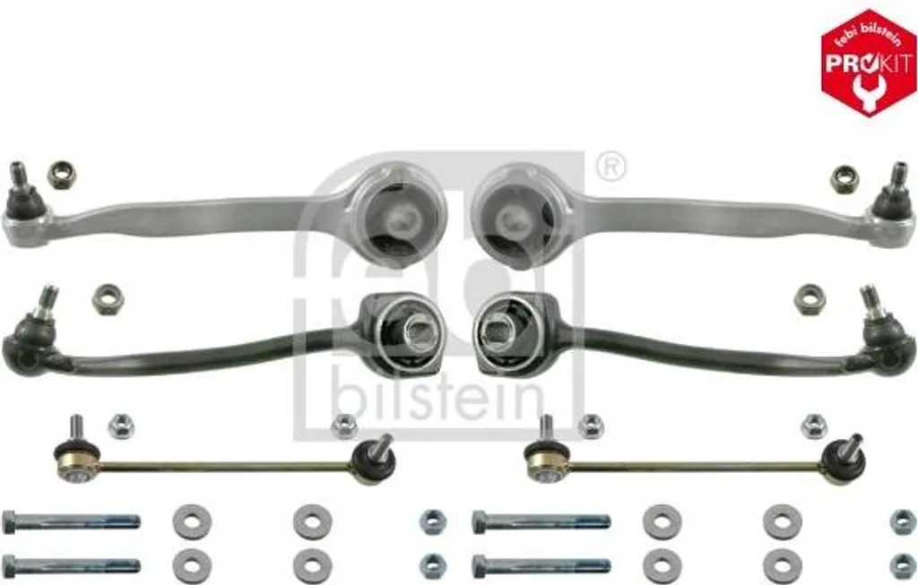 Bras de suspension kit de réparation FEBI 23702 haute résistance acier