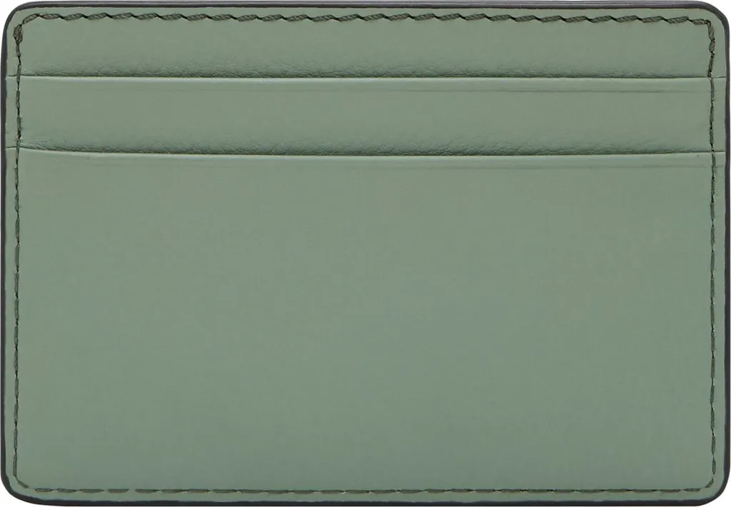 Regala Fossil Steven Card Case Sage: Eleganza in Pelle Verde Menta