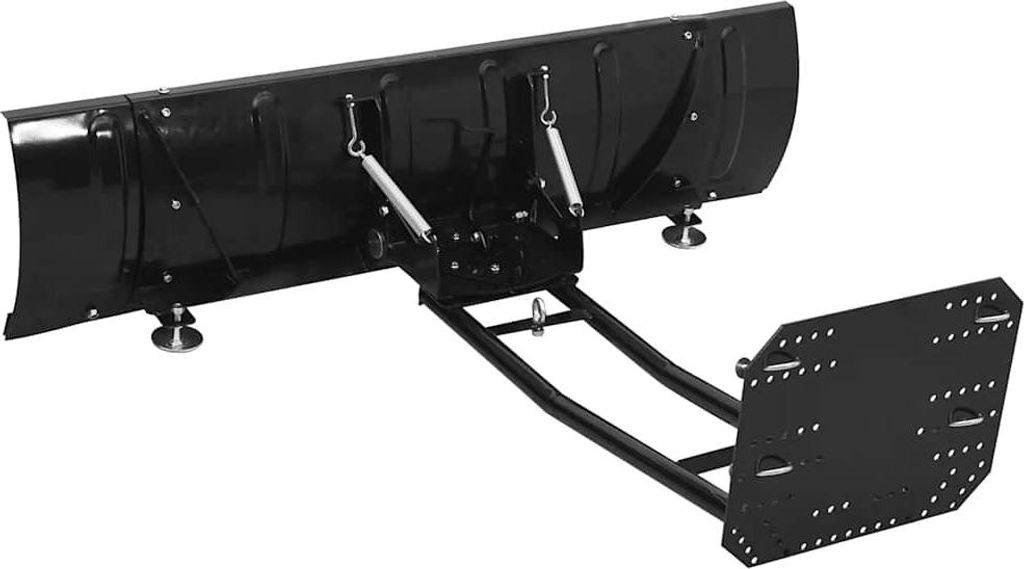 vidaXL Schneeschild für ATV 150x38 cm Schwarz