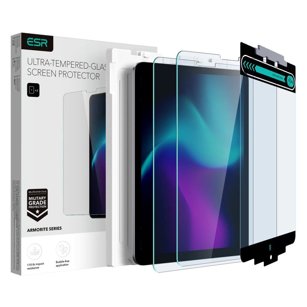 Esr Armorite gehärtetes Glas für Ipad Air 10,9'' 4/5 2020-2022 / Pro 11,2'' / 3/4 2020-2022