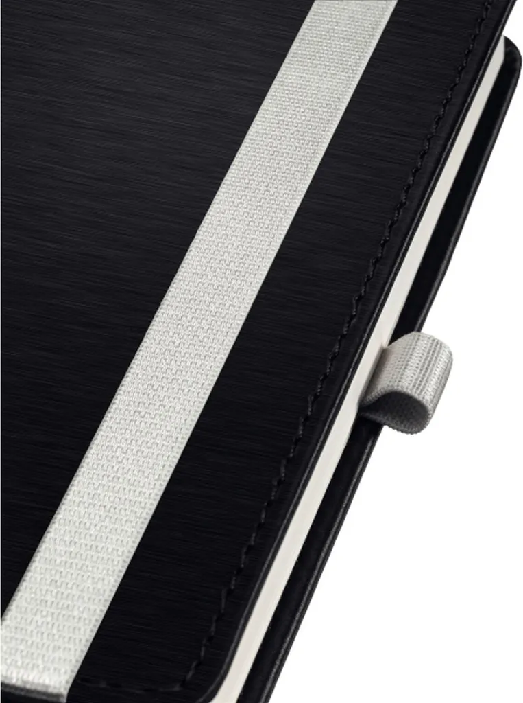 Carnet de notes A5 couverture rigide Leitz Style blanc satiné 160 p. - 5