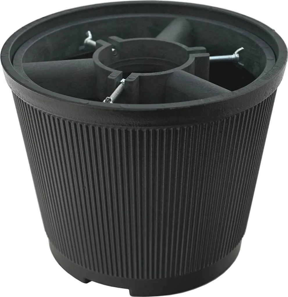 Support pour Arbre de Noël et Pot de Fleurs 10L - Pied de Sapin Gris