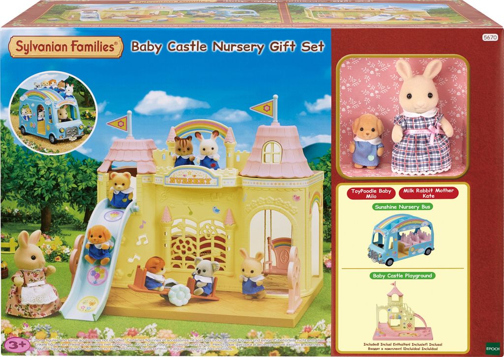 Sylvanian Families 5670, Schloss, 3 Jahr(e), Mehrfarbig