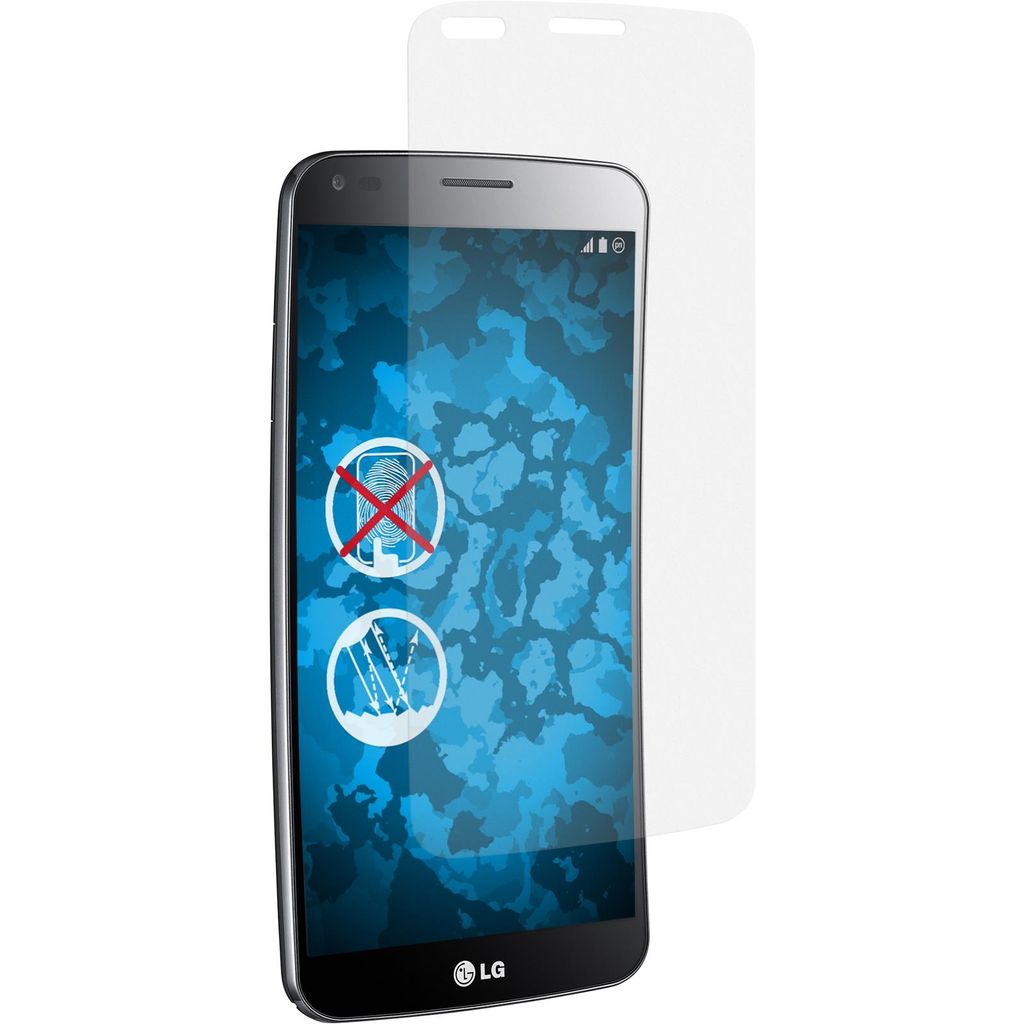6er-Pack PhoneNatic Displayschutzfolien matt kompatibel mit LG G Flex