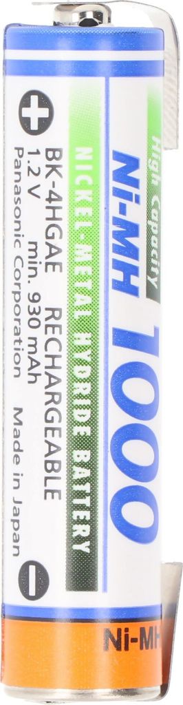Panasonic BK-4HGAE Micro AAA HR-4U NiMH Akku mit Lötfahne U-Form
