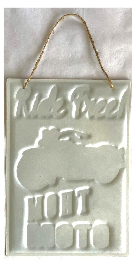 Metallschild für Motorrad A3 — Retro-Wandschild 40x28x0,2cm Dekoration für Zuhause und Räume Vintage-Elemente für Werkstatt und Garage Gesche...