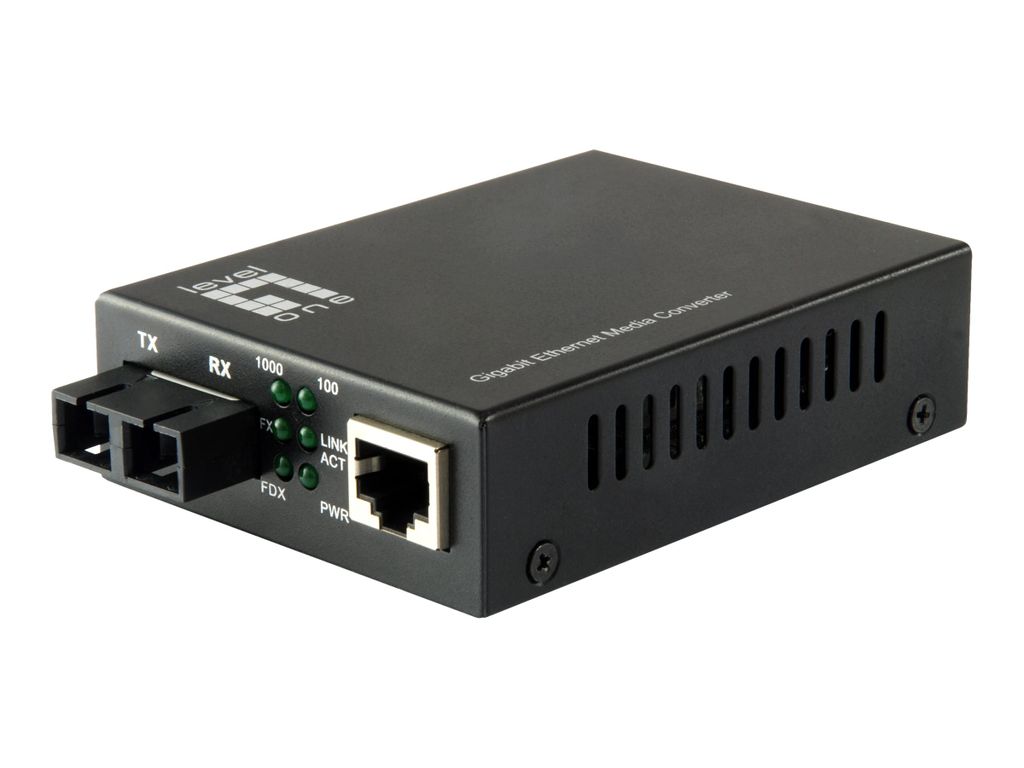 LevelOne GVT-2002 Netzwerk Medienkonverter 1000 Mbit/s 1310 Produktbild 