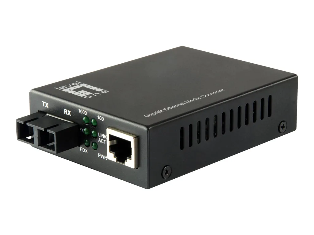 Prezzo LevelOne GVT-2002: Convertitore Media GigE SC Migliore Offerta