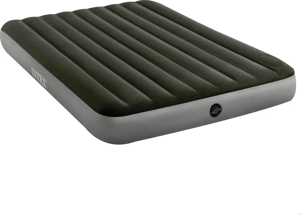 Lit à Air Intex Dura-Beam Fiber-Tech Queen avec Pompe à Pied Robuste