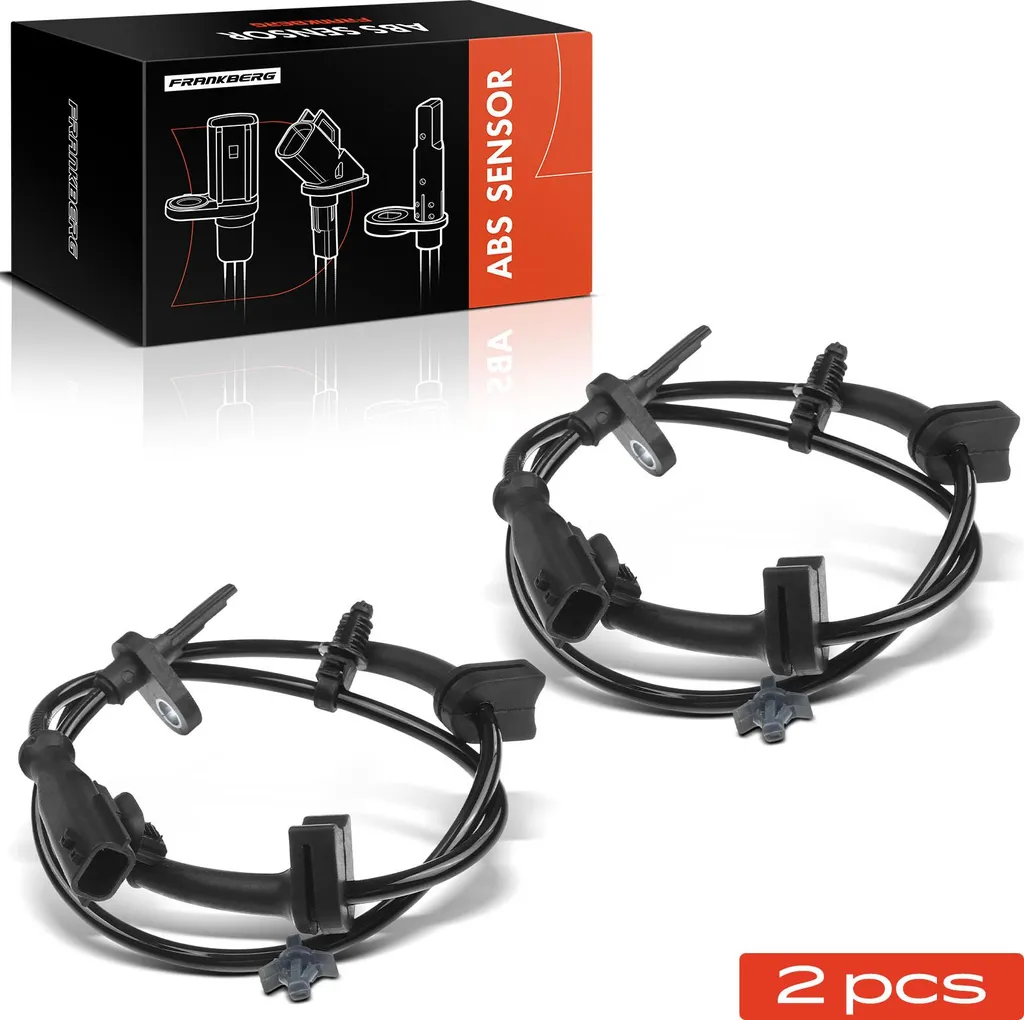Paire de Capteurs de Vitesse de Roue ABS Avant pour Ford Fiesta et KA+