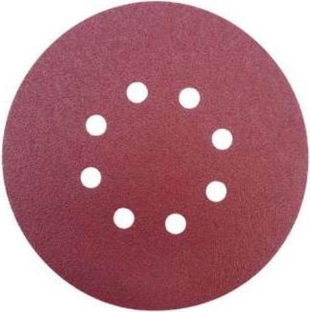 Schleifpapier 50 Stk. 125mm Scheibe P120 mit Klett KD11811
