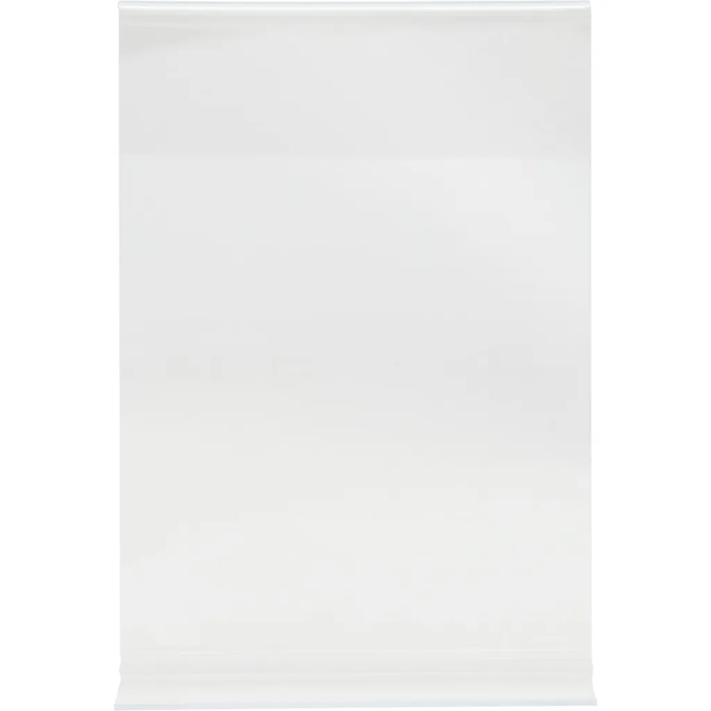 Support Menu A6 Vertical Droit en Acrylique Securit Haute Résistance
