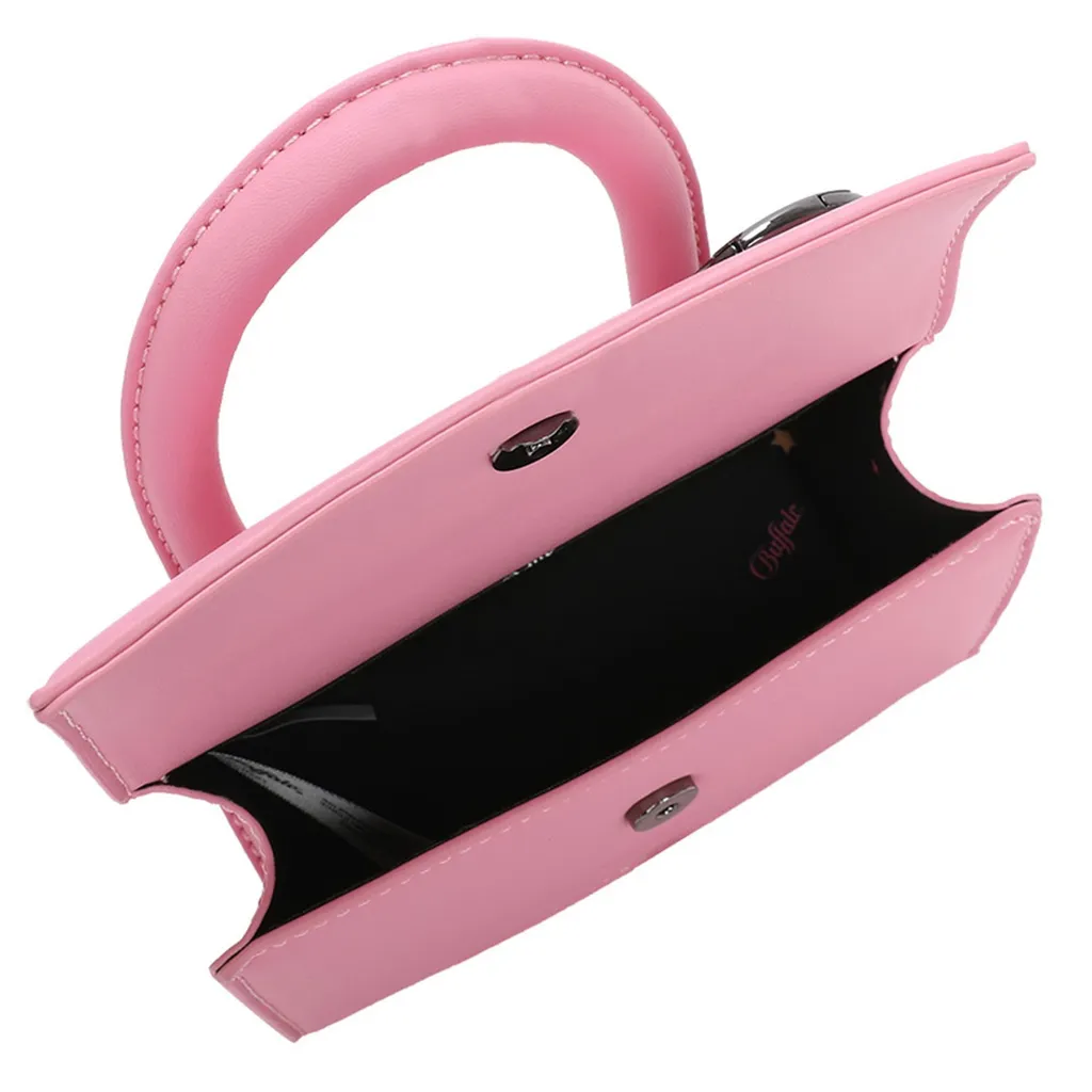 Petit sac à main rose pour femme BUFFALO Muse Clap02 à bandoulière - 3