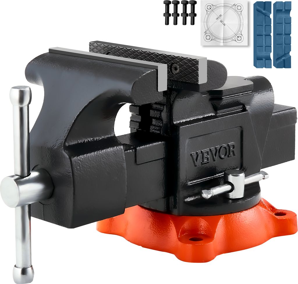 VEVOR Schraubstock, 127 mm Backenbreite, 127 mm max. Produktbild 